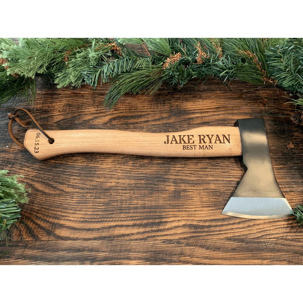 Custom Engraved Axe Hatchet